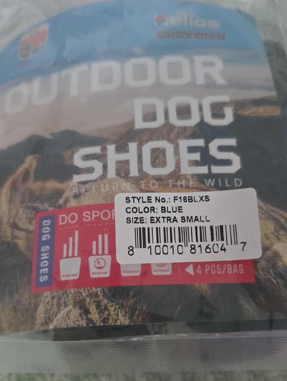 Helios Outdoor Dog Shoes